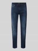 Slim fit jeans in 5-pocketmodel, model 'LOOM'