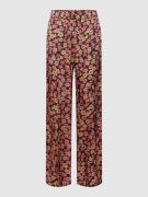 Broek met all-over bloemenprint, model 'Victory'