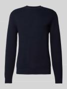 Gebreide pullover met ribboorden, model 'DANE'