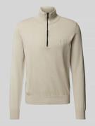 Gebreide pullover met labeldetail, model 'Kanobix'