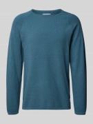 Gebreide pullover met ronde hals