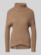 Regular fit gebreide pullover met strapless design, model 'KATIA'