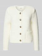 Cardigan met structuurmotief, model 'GASPARD'