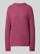 Gebreide pullover met ronde hals