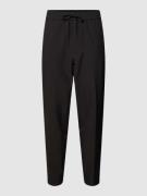 Stoffen broek met elastische band, model 'Flex'