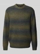 Gebreide pullover van viscose met labelstitching, model 'Gradient'