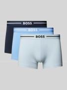 Boxershort met elastische band met logo in een set van 3 stuks