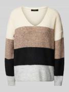 Loose fit gebreide pullover met wol, model 'DESMA'