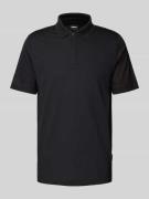 Poloshirt met labeldetail