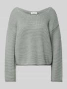 Gebreide pullover met ronde hals