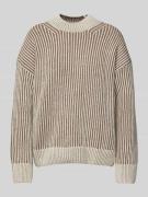 Gebreide pullover met ronde hals, model 'SADNAA VANISEE'