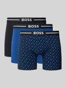 Boxershort met elastische band met label in een set van 3 stuks van BO...