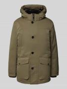 Parka met afneembare capuchon