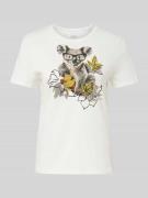 T-shirt met motiefprint