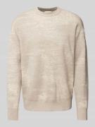 Gebreide pullover met ronde hals