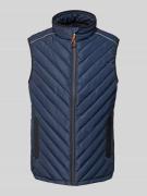 Bodywarmer met opstaande kraag