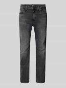 Slim fit jeans van viscose in 5-pocketmodel, model 'RYAN'