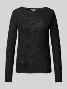 Shirt met lange mouwen en boothals, model 'Ha44rley'