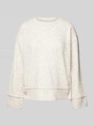 Gebreide pullover met ribboorden, model 'MULLE'