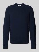 Gebreide pullover met raglanmouwen, model 'RIPPLEY'