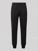 Sweatpants met labeldetail, model 'MICKEY'