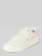 Sneakers met labeldetail