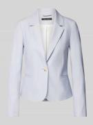 Slim fit blazer met knoopsluiting