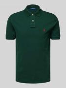 Poloshirt met labelstitching