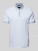 Regular fit poloshirt met labeldetail, model 'Parlay'