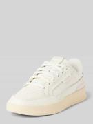 Sneakers van leermix met labeldetails, model 'ASPYRE'