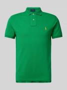 Poloshirt met labelstitching