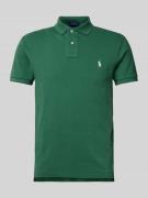 Poloshirt met labelstitching