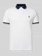 Poloshirt met labelstitching