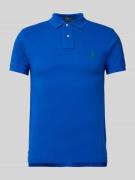 Poloshirt met labelstitching