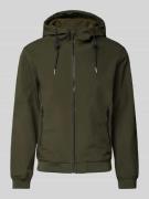 Softshell-jack met ritszakken, model 'BASIC'