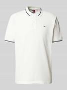 Regular fit poloshirt met logostitching