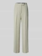 Regular fit stoffen broek met persplooien, model 'FRAGRIA'