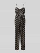 Jumpsuit met strikceintuur, model 'NOVA LIFE VIS KESHI'