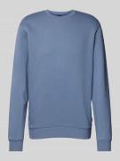 Sweatshirt in effen design