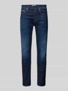 Straight leg jeans in 5-pocketmodel, model 'GROVER'