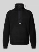 Sweatshirt met opstaande kraag, model 'Zartic'