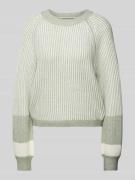 Gebreide pullover met ronde hals