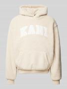 Hoodie met labelpatches