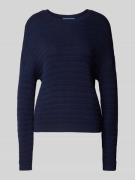 Gebreide pullover met ronde hals