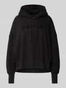 Hoodie met logodetail