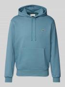 Hoodie met labelbadge