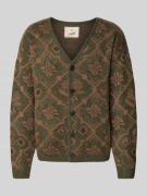 Cardigan met V-hals, model 'UMAGNE'