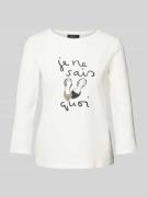 Shirt met 3/4-mouwen