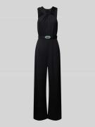 Jumpsuit met tailleriem, model 'ELSPETH'