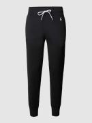 Sweatpants met labelstitching